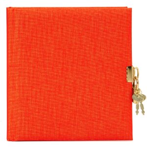 Goldbuch Tagebuch Summertime 16,5x16,5 cm 96 weiße Seiten Leinen Einband