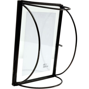 Рамка для фотографий черный металл 15,0 x20,0 см S68PB