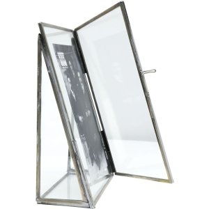 Deknudt Bilderrahmen silber Metall 15 x 20 cm S68PA