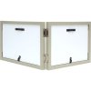 Deknudt Doppelrahmen grau Holz 13,0 x 18,0 cm S68FV Querformat