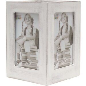 Белый деревянный держатель для ручек, 10x11x10 см