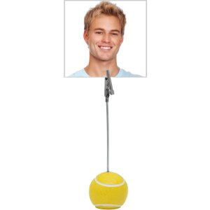 Fotohalter Tennisball S65CN Kunststoff mit Metallklammer...