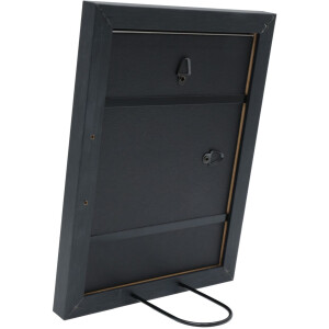 Деревянная рамка Deknudt S54S черная 15x15 см