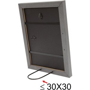 Деревянная рамка Deknudt S54S серая 40x50 см