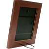 Bilderrahmen braun Holz 13,0 x18,0 cm S53GH