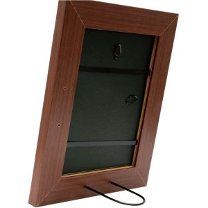 Bilderrahmen braun Holz 20,0 x20,0 cm S53GH