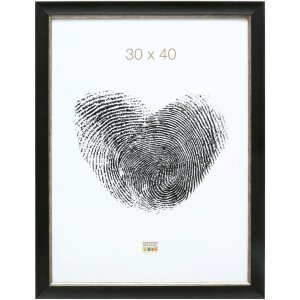 Фоторамка черная пластиковая 13,0 x18,0 см S45WF