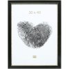 Bilderrahmen schwarz Kunststoff 30,0 x40,0 cm S45WF