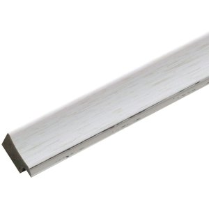Bilderrahmen weiß Kunststoff 20,0 x28,0 cm S45WF