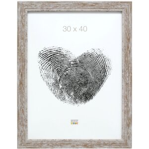 Фоторамка бежевая пластиковая 18,0 x24,0 см S45VY