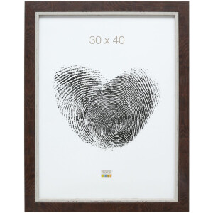 Фоторамка коричневая пластиковая 50,0 x50,0 см S45VY