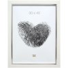 Bilderrahmen weiß Kunststoff 20,0 x30,0 cm S45VK