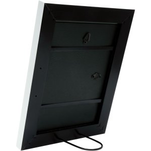 Bilderrahmen weiß Kunststoff 30,0 x40,0 cm S45VK