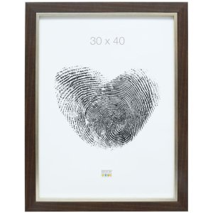 Deknudt Kunststoff-Bilderrahmen S45VH braun 18x24 cm