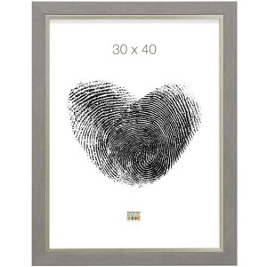Фоторамка серая пластиковая 15,0 x20,0 см S45VF