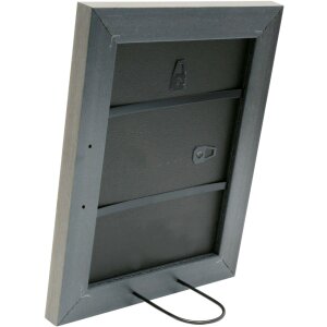 Фоторамка серая пластиковая 18,0 x24,0 см S45VF