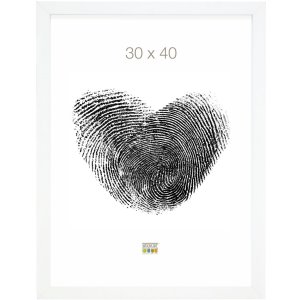 Holzrahmen S45S weiß 30,0 x40,0 cm