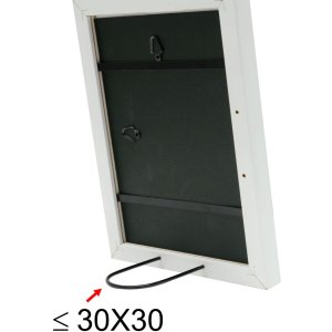 Holzrahmen S45S weiß 50,0 x75,0 cm