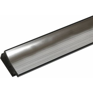 Пластиковая фоторамка Deknudt S45ND серебристая 20x30 см