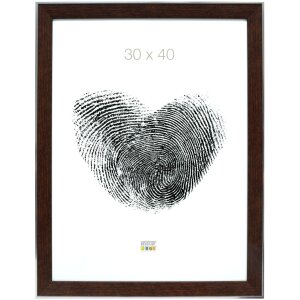 Фоторамка коричневая пластиковая 20,0 x30,0 см S45FE