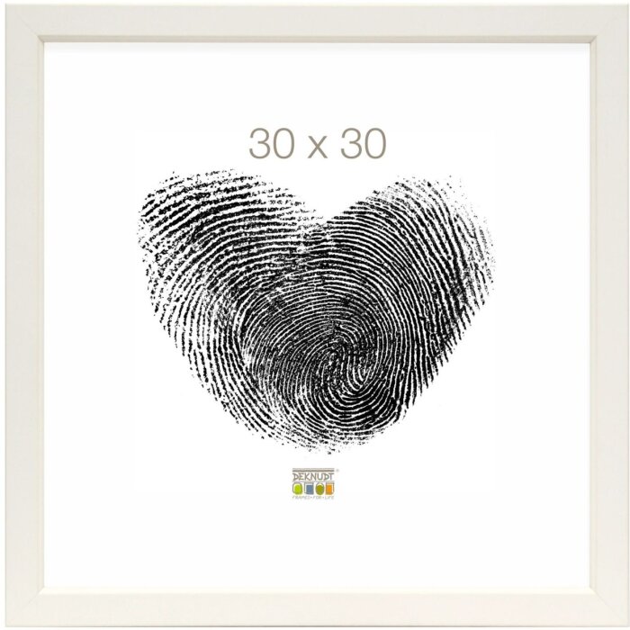 Фоторамка белая деревянная S45DK, 30x40 см