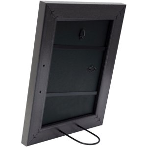 Deknudt Bilderrahmen schwarz Kunststoff 24x30 cm S45CF