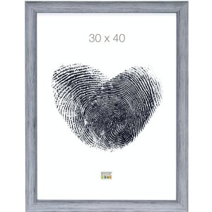 Фоторамка серая пластиковая 18,0 x24,0 см S43WF