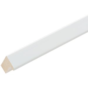 Bilderrahmen weiß Holz 24,0 x30,0 cm S43DL