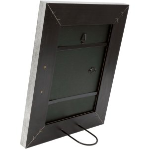 Bilderrahmen silber Holz 20,0 x20,0 cm S43BD