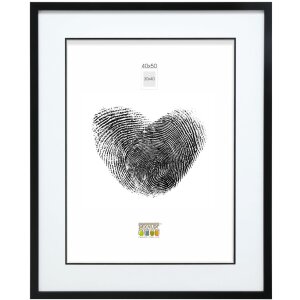 Bilderrahmen Holz schwarz S43AK2 13x18 18x24 cm mit...