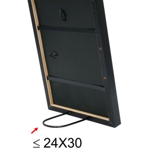 Bilderrahmen schwarz S43AK2 Holz 15,0 x30,0 cm