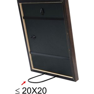 Deknudt Holzrahmen S43AH3 braun 24x30 cm (18x24 cm)