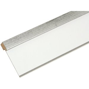 S43AD1P1 Holzahmen silber 20x25 cm Passepartout