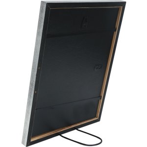 S43AD1P1 Holzahmen silber 30x40 cm Passepartout