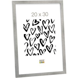 Деревянная рамка S43AD1 серебро 20x20 см