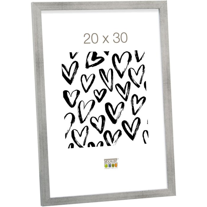 Holzrahmen S43AD1 silber 18x24 cm