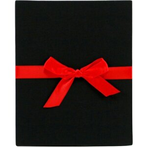 Папка Goldbuch Leporello Linum черная 10 фото 13x18 см