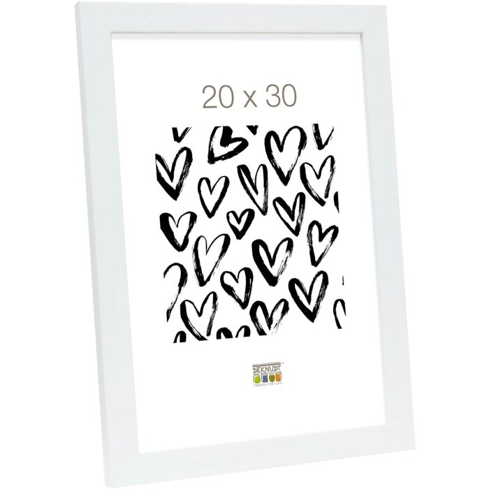 Фоторамка S41VH1 белый пластик 30,0 x30,0 см