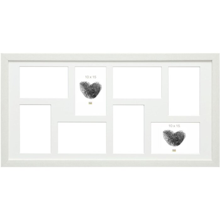 Рамка для галереи S41VF1P белая 8 фотографий 10x15 см