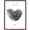 Bilderrahmen braun Holz 29,7 x42,0 cm S41JH