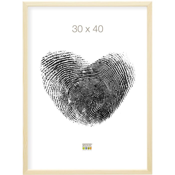 Deknudt Holzrahmen S41J natur 29,7x42 cm Urkundenrahmen Bilderrahmen Holz