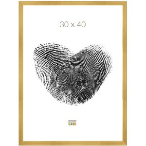 Bilderrahmen gold Holz 29,7 x42,0 cm S41JA
