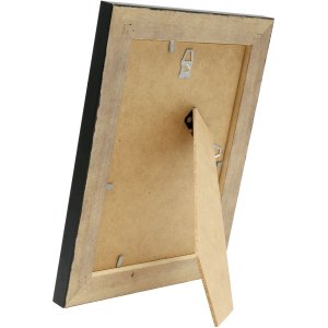 Deknudt Bilderrahmen S226K2 schwarz Holz 40 x 50 cm