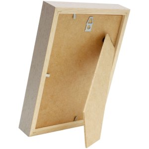 Bilderrahmen mit Passepartout taupe Holz 24,0 x30,0 cm;18,0 x24,0 cm S223K