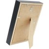 Deknudt Bilderrahmen mit Passepartout schwarz Holz S223K 13x18 oder 10x15 cm