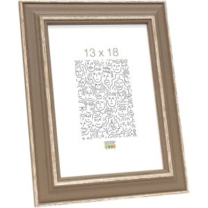 Bilderrahmen beige Holz 18,0 x24,0 cm S221F