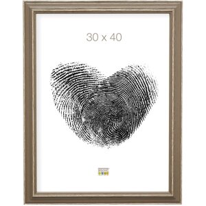 Bilderrahmen beige Holz 18,0 x24,0 cm S221F