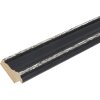 Bilderrahmen schwarz Holz 50,0 x70,0 cm S221F