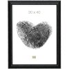 Bilderrahmen schwarz Holz 50,0 x70,0 cm S221F