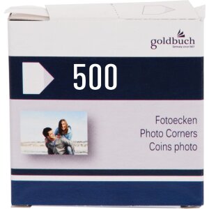 Картонный диспенсер Goldbuch photo corners 500 шт.
